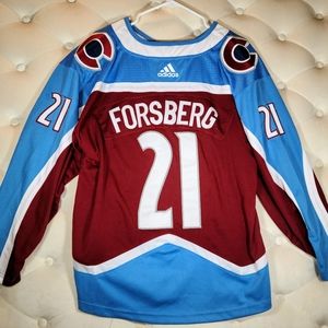 Peter Forsberg Officially Licensed Colorado Avalanche Jersey